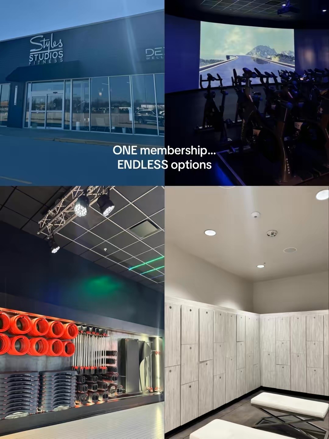Inside Styles Studios — one membership, endless options
